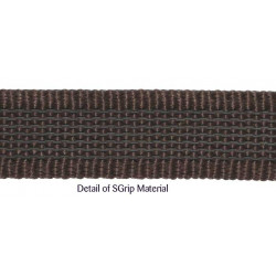 Riendas dobles S-GRIP para la conduccion COB / MARRON